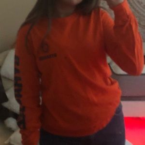 Orange Syracuse long sleeve shirt